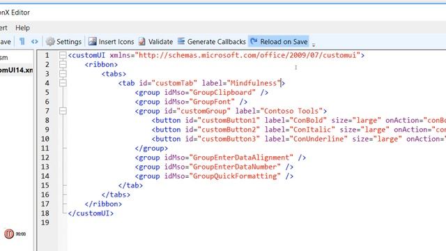 Excel vba modify ribbon смотреть онлайн