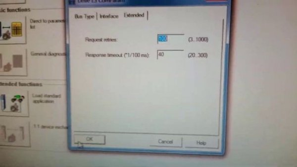 Parameters download from Drive to PC |  How to use Simovert drive and Drive Monitor