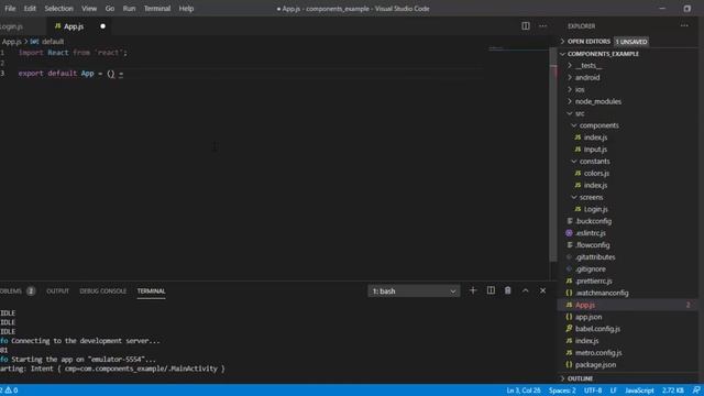 How to Create Custom Components in React Native? | React Native Basics Tutorial Hindi/Urdu смотреть онлайн