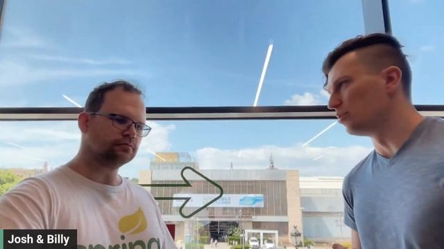 Live from Spring IO 2023: Billy Korando, Java Developer Advocate extraordinairre at Oracle смотреть онлайн