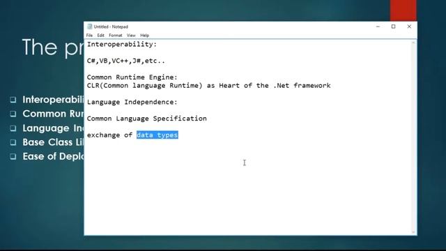 .Net Framework Overview смотреть онлайн