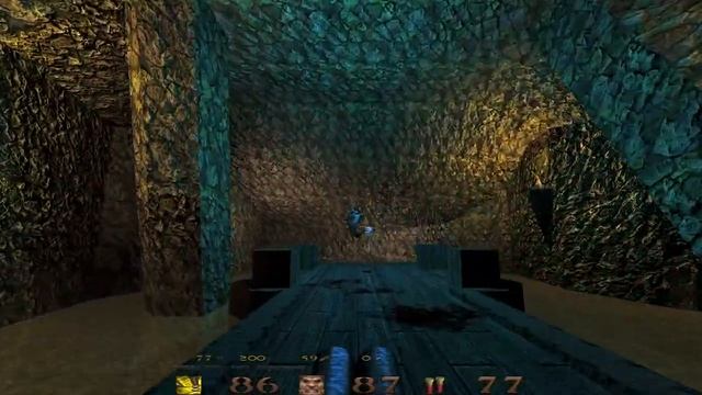 Quake | Прохождение #4 | Эпизод 1 - Измерение обреченных | уровень 4 - The Grisly Grotto смотреть онлайн