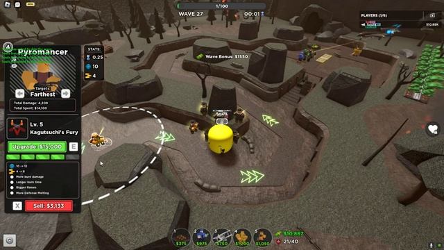 SOLO HARDCORE WITH GOLD PYRO AND COWBOY BUFFS | ROBLOX Tower Defense Simulator смотреть онлайн