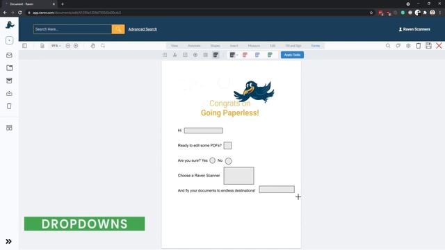 Creating Fillable Forms with Raven Cloud PDF Editor смотреть онлайн