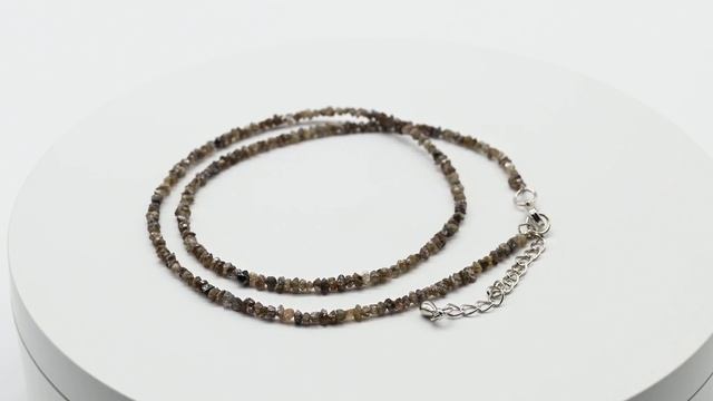 Бусы из Бриллианта необработанного, 40см, 4,4г Арт: к16807 смотреть онлайн