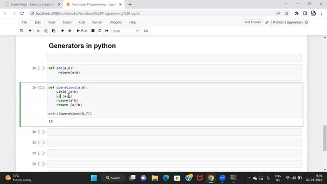 How To Create a Generator Function in Python | Yield смотреть онлайн