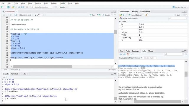 Exotic Option Pricing using R Studio смотреть онлайн
