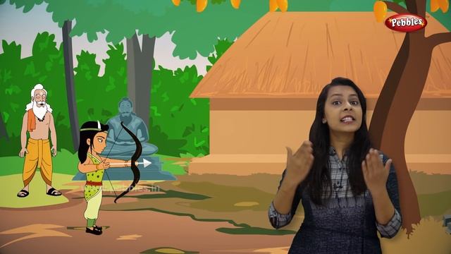 Eklavya Story in English Mahabharata | Fairy Tales English | Moral Stories Kids | Bedtime Stories смотреть онлайн