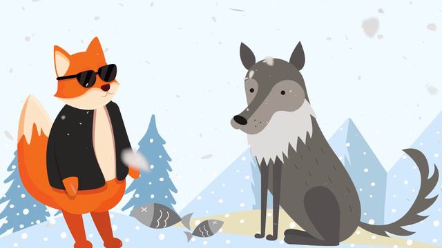 Лисичка-сестричка і Вовк-панібрат | Українська казка про хитрість та працьовитість смотреть онлайн