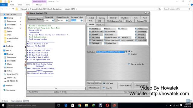 How to use Miracle Box to backup Mediatek (MTK) firmware смотреть онлайн