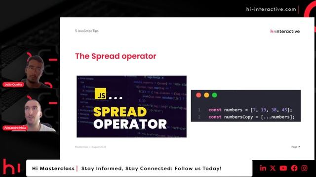 5 JavaScript Tips - Hi Masterclass #26 смотреть онлайн