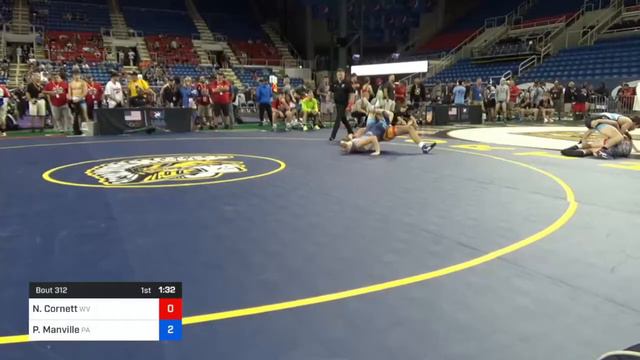 145 Lbs Round Of 128 - Nathan Cornett, West Virginia Vs Pierson Manville, Pennsylvania 876e смотреть онлайн