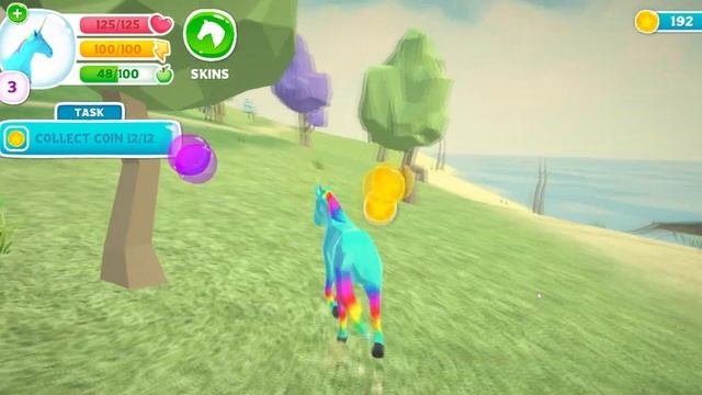 Jednorożec Zakłada Rodzinę! Darmowe Gry Online: Unicorn Family Simulator смотреть онлайн