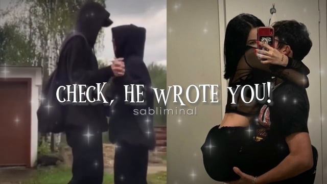 𝑪𝒉𝒆𝒄𝒌, 𝒉𝒆 𝒘𝒓𝒐𝒕𝒆 𝒚𝒐𝒖! Посмотри, он тебе написал!! сообщение от желаемого человека,саб. смотреть онлайн