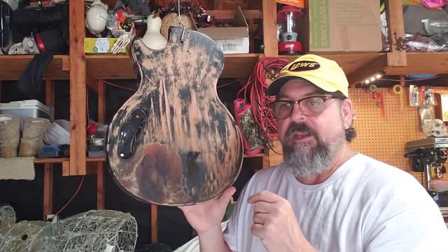 EPIPHONE LES PAUL SPECIAL II MODIFICATION part 3 Stripping the paint смотреть онлайн
