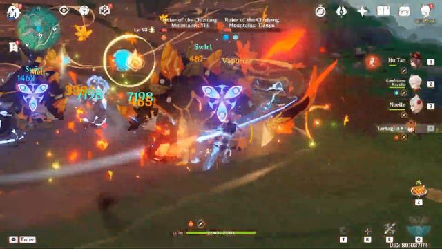 Defeat Local Legend, Rulers of the Chizhang Mountains - Genshin Impact 4.4 Achievement смотреть онлайн
