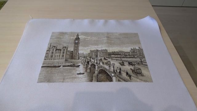 Вышивка крестом. Лондон. Вестминстерский мост. Финал. смотреть онлайн