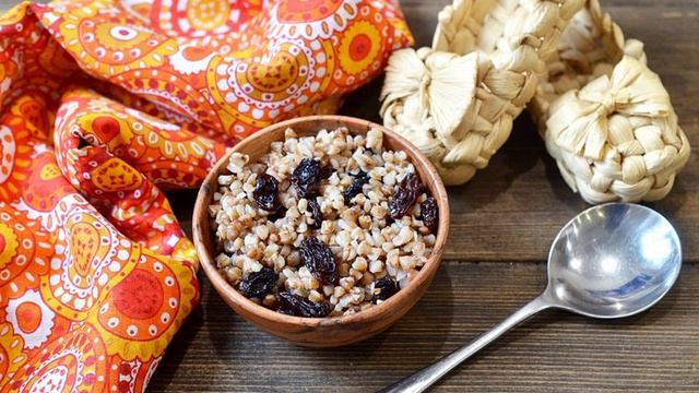 Гречневая каша с изюмом смотреть онлайн