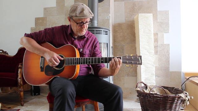 ST. JAMES INFIRMARY - Fingerpicking Blues - On my Homespun lesson vol.2 смотреть онлайн