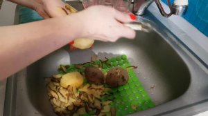 Как чистить картошку быстро овощечисткой