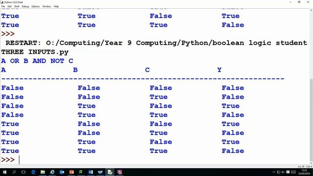 Truth Tables in Python - Evaluating Logical Statements NOW IMPROVED VERSION SEE https://youtu.be/Wt смотреть онлайн