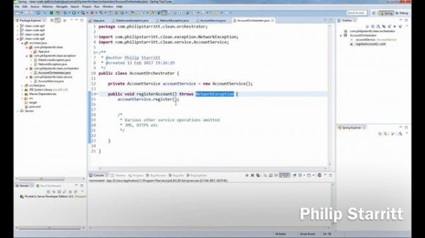 Java Clean Code Tutorial #6 - Exception Handling - Prefer Runtime Exceptions