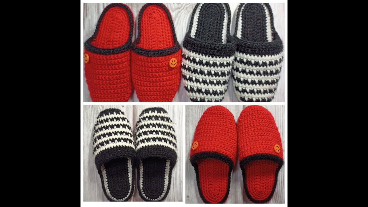 Детские тапочки на войлочной подошве крючком. Легко и просто свяжем нашим деткам!!! смотреть онлайн