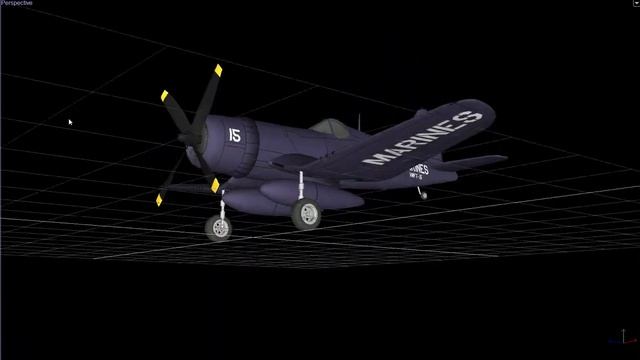Eflite 1 2m Marine Corsair Tour in PhoenixRC Builder app смотреть онлайн