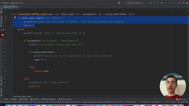 Write simpler and more readable python code using one trick: if inversion смотреть онлайн