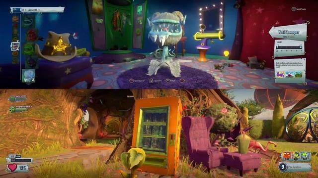 Как играть вдвоём в plants vs zombies GW2 на одном экране смотреть онлайн