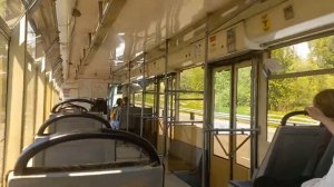 Поездка на трамвае 71-619КТ [245] по 5 маршруту