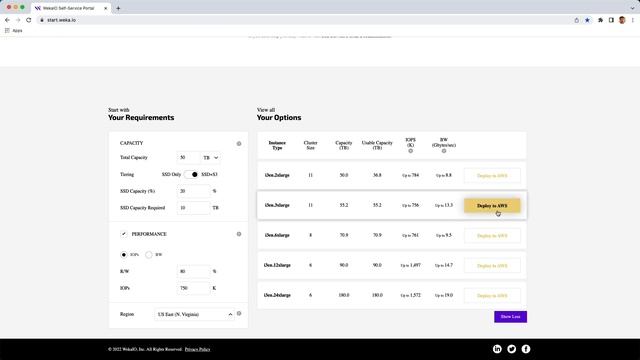 AWS Deployment on WEKA смотреть онлайн