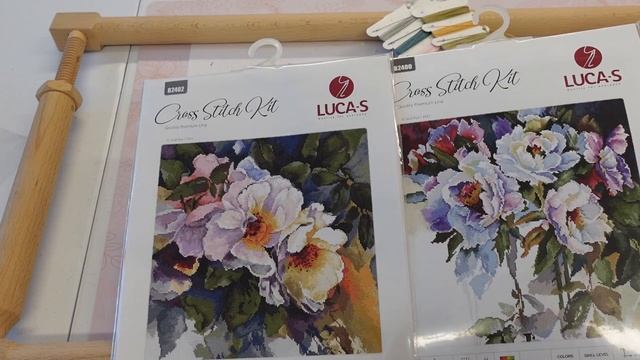 Luca-s. Мечта ! Купила набор и начала! Акварельные розы! Вышивка! смотреть онлайн