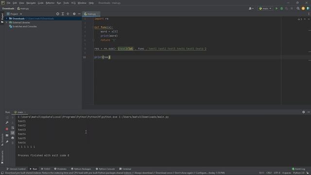 Регулярные выражения в Python #23 | Функции в re.sub и re.subn смотреть онлайн