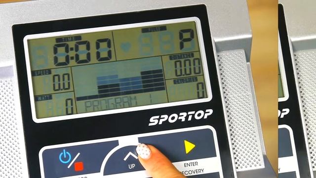велотренажер Sportop B800Р+ смотреть онлайн