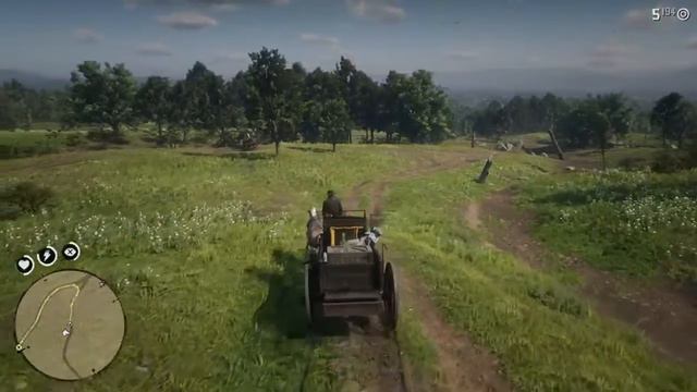 Red Dead Redemption 2. Сюжет. Хозия. Мой новый супер конь. смотреть онлайн