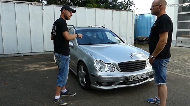 Mercedes C32 AMG der Wolf im C-Klasse Gewand | Mercedes W203 AMG V6 | MB Youngtimer Parts смотреть онлайн