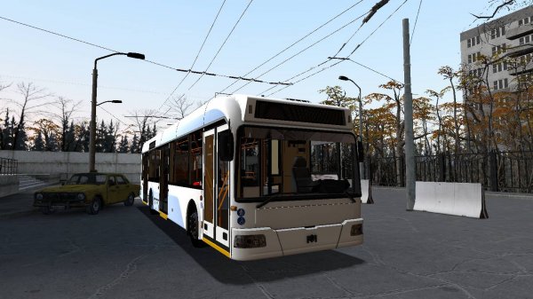 НОВАЯ КАРТА И ТРОЛЛЕЙБУС  ▶ Garry's mod Trolleybus FS