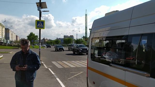 Микроавтобус ГАЗ-A65R32 Next остановка Микрорайон Аверьянова (Дмитров) 20.05.2021 смотреть онлайн