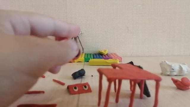 Как слепить ГОРКУ ПОЖИРАТЕЛЬ из пластилина