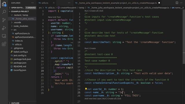 Testent creating Typescript unit tests automatically смотреть онлайн