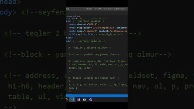 HTML dərsləri - map, q, script teqləri #html #css #javascript #programming #cod #ders #kurs смотреть онлайн