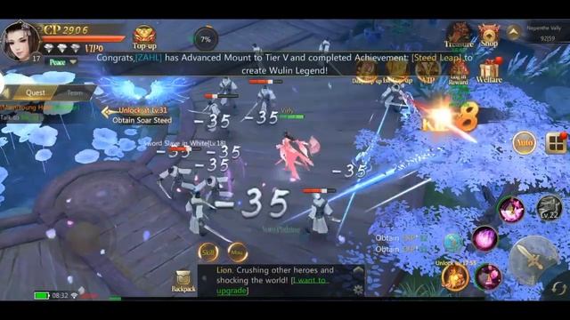 Legends of Martial Arts Gameplay - Langsung Level 30 смотреть онлайн