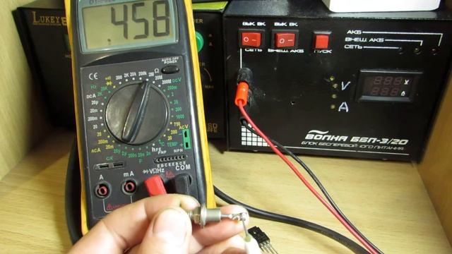 Проверка работоспособности биполярного транзастора NPN PNP типа смотреть онлайн