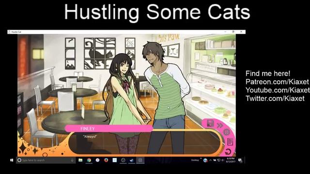 Hustle Cat Stream 01: Baby's First Dating Sim смотреть онлайн