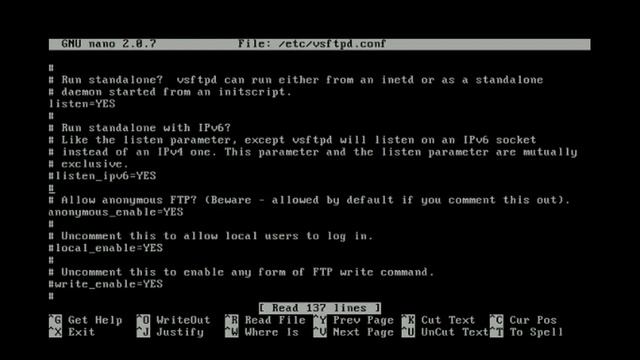 Debian configuration #6 Server FTP смотреть онлайн