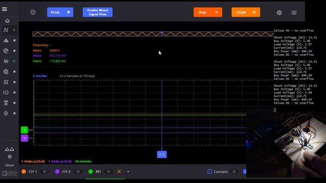 CN5711 Constant Current Source IC Tested Using M2K смотреть онлайн