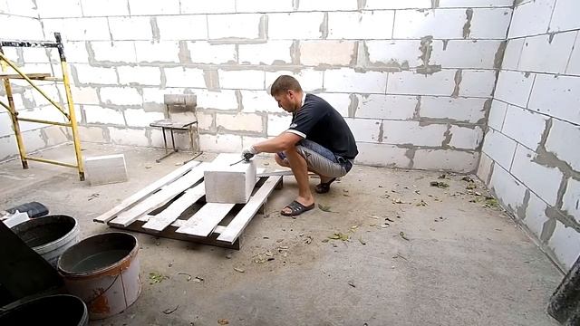 РАЗРУШИЛ И ПОСТРОИЛ,ПРИСТРОЕК 15 М2 ИЗ ГАЗОБЛОКОВ ЗА ЛЕТО. смотреть онлайн