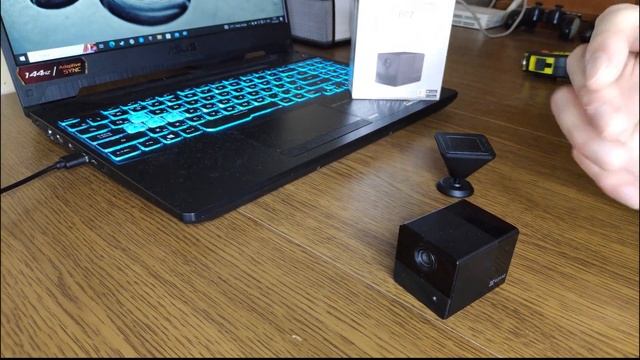 Беспроводная WIFI Веб Камера НА АККУМУЛЯТОРЕ EZVIZ BC2 Для дома и стрима смотреть онлайн