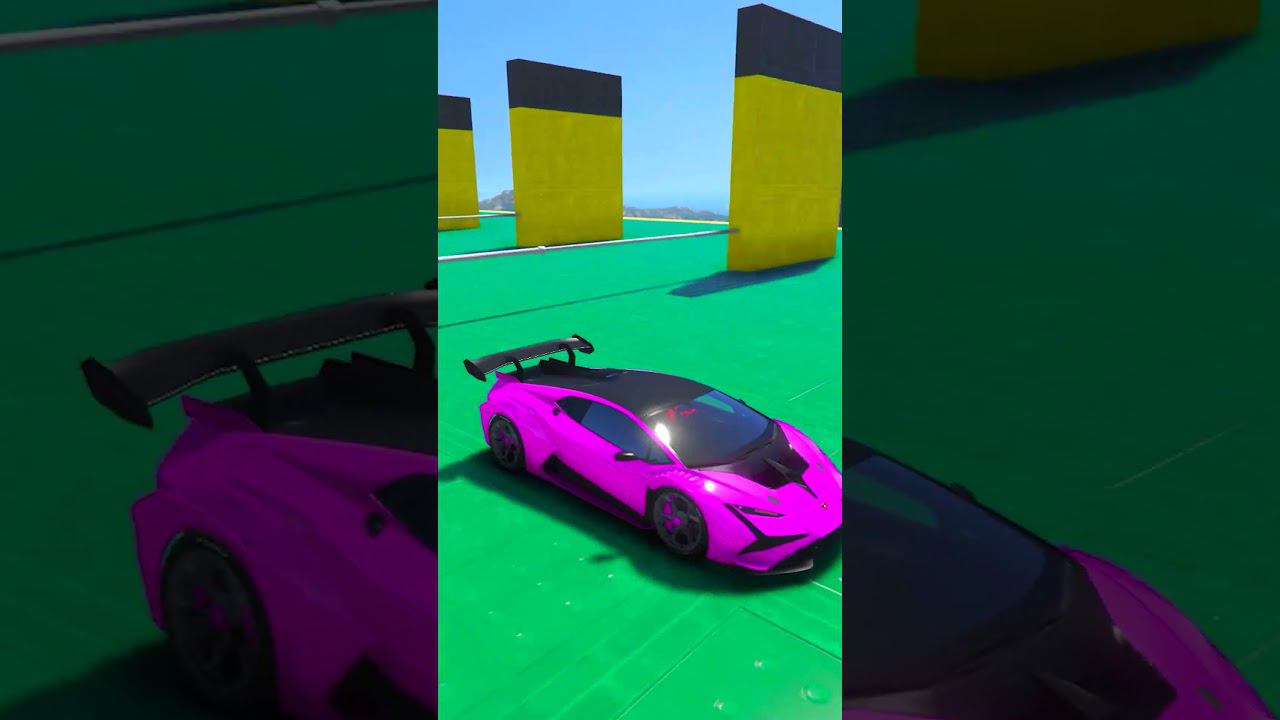 КАК ДАЛЕКО ПРОЕДЕТ ЧИТ ТАЧКА ПОД САМЫМ НИЗКИМ ШЛАГБАУМОМ? УЗКО НИЗКО В ГТА 5! #shorts смотреть онлайн